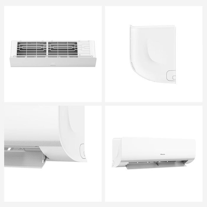 Hisense Aire Acondicionado Split 1x1 Inverter con Wifi Integrado 2236 Frig/h 2236 Kcal/h Hisense Aire Acondicionado Split 1x1 Inverter con Wifi Integrado 2236 Frig/h 2236 Kcal/h