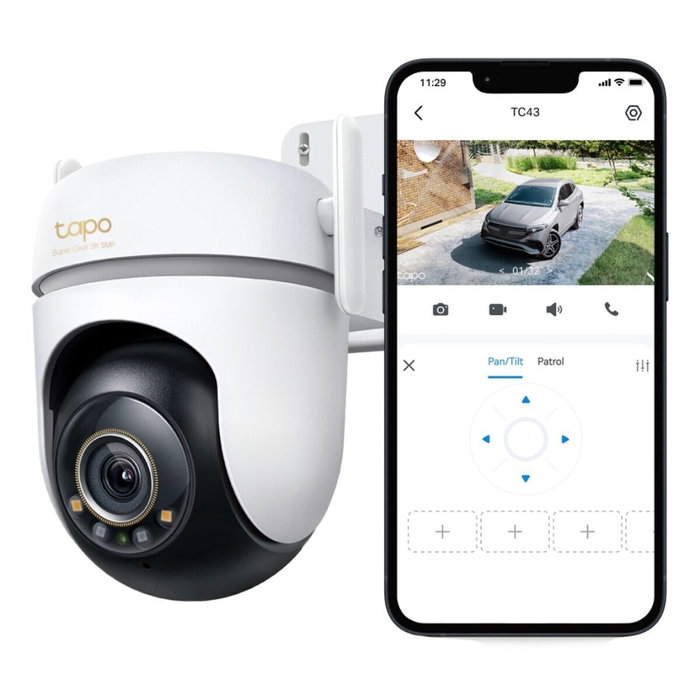 TP-Link Tapo TC43 Cámara de Seguridad 3K TP-Link Tapo TC43 Cámara de Seguridad 3K
