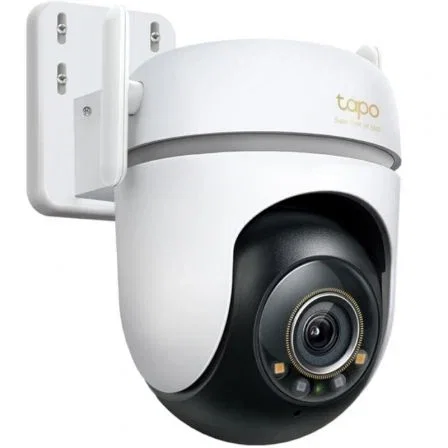 TP-Link Cámara Vigilancia Exterior TC43 3K Visión Nocturna Color Starlight Detección IA Movimiento Mascotas Vehículos WiFi Ethernet IP66 APP