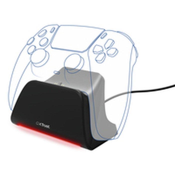 Trust Gaming GXT 255 Base de carga rápida para PS5 Negro Trust Gaming GXT 255 Base de carga rápida para PS5 Negro