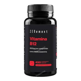 ZENEMENT Vitamina B12 450 Comprimidos Veganos
