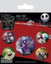 Pyramid International Pesadilla antes de Navidad Pack 5 Chapas Characters