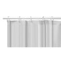 Cortina de Ducha Berilo Gris Polietileno EVA 180 x 180 cm (12 Unidades)