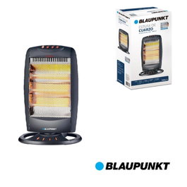 Blaupunkt Estufa de Cuarzo con 3 Tubos y Función Oscilante 1200W