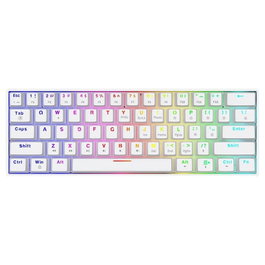 Savio Whiteout X2 Teclado Gaming Mecánico Outemu Red Blanco