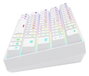 Savio Whiteout X2 Teclado Gaming Mecánico Outemu Red Blanco