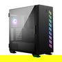 MSI MAG Vampiric 300R Torre Media PC Gaming, Negro, ATX/EATX, Ventana Lateral de Vidrio Templado, Iluminación RGB, con Ventilador Trasero de 120 mm