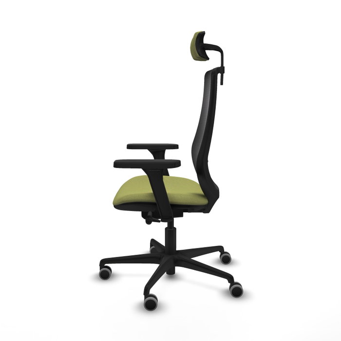 PIQUERAS Y CRESPO Silla de oficina Mardos con mecanismo Sincro/Traslack Verde oliva y Negro PIQUERAS Y CRESPO Silla de oficina Mardos con mecanismo Sincro/Traslack Verde oliva y Negro