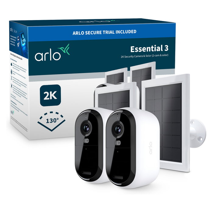 ARLO Essential 3 2K Security Camera & Solar Panel ARLO Essential 3 2K Security Camera & Solar Panel