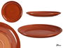 La Dehesa Plato Chuleton 29 cm Barro Refractario Miel (Set de 10)