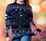 AAA Merchandise Sudadera navideña Pac-Man Talla XXL
