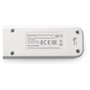 ENTAC Regleta de enchufes 4 salidas CA, 1 USB-A y 1 USB-C, 1,5 m, Blanco