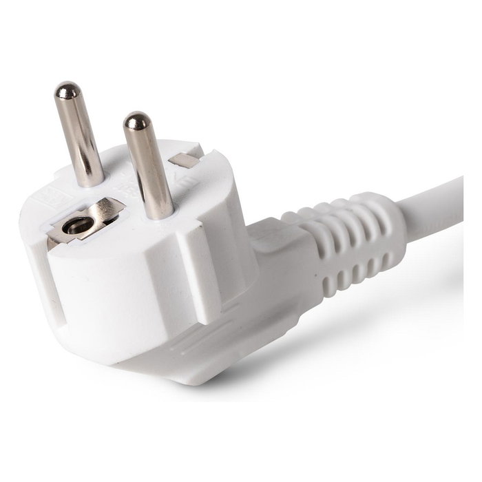 ENTAC Regleta de enchufes 4 salidas CA, 1 USB-A y 1 USB-C, 1,5 m, Blanco