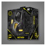 Fr-tec Batman Auriculares Gaming con Micrófono - Plegables - Diadema Ajustable - Almohadillas Acolchadas - Iluminación LED