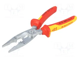 KNIPEX Alicate para instalaciones eléctricas 200 mm