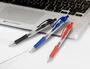 Q-connect Bolígrafo Retráctil Rojo con Tinta de Aceite 0,7 mm