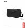 Lenovo GX41S14777 Funda para Consola Portátil, Estuche de Viaje de Poliuretano Negro