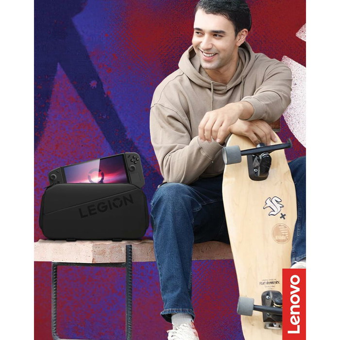 Lenovo GX41S14777 Funda para Consola Portátil, Estuche de Viaje de Poliuretano Negro