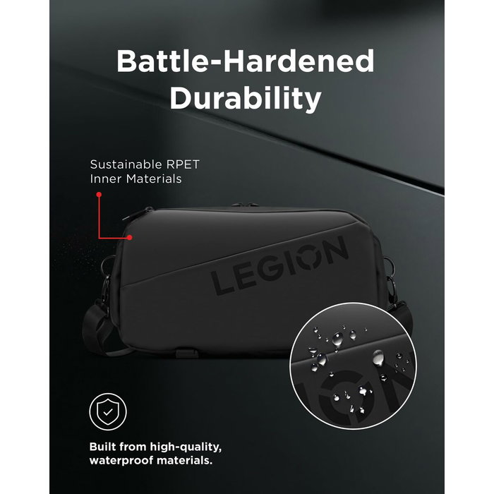 Lenovo GX41S14777 Funda para Consola Portátil, Estuche de Viaje de Poliuretano Negro