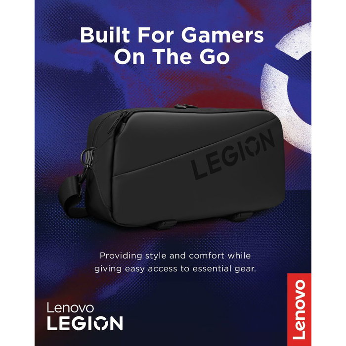 Lenovo GX41S14777 Funda para Consola Portátil, Estuche de Viaje de Poliuretano Negro
