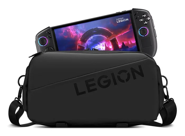 Lenovo GX41S14777 Funda Protectora Estuche de Viaje para Consola Lenovo Legion Go, Poliuretano (PU) Negro