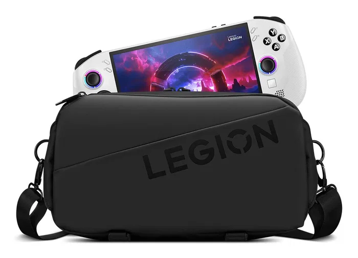 Lenovo GX41S14777 Funda Protectora Estuche de Viaje para Consola Lenovo Legion Go, Poliuretano (PU) Negro