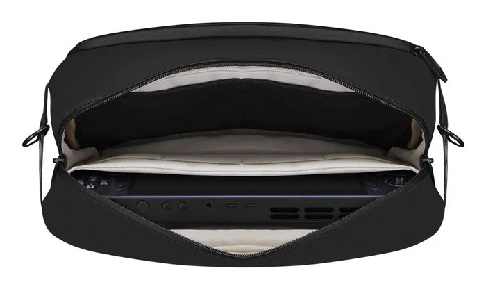 Lenovo GX41S14777 Funda Protectora Estuche de Viaje para Consola Lenovo Legion Go, Poliuretano (PU) Negro