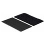 VELCRO VEL-EC60239 Cinta de velcro autoadhesiva extra fuerte, 50 mm x 100 mm, Negro, 2 unidades
