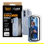 PanzerGlass Protector de Pantalla 3 en 1 CARE Explorer Set iPhone 17 de Cristal Templado Resistente a Rayones y Golpes, Kit Aplicación en Seco