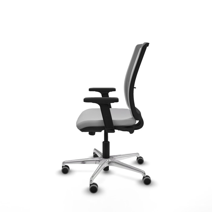 PIQUERAS Y CRESPO Silla de oficina Haches con mecanismo Sincro/Traslack, Gris PIQUERAS Y CRESPO Silla de oficina Haches con mecanismo Sincro/Traslack, Gris