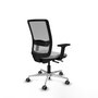 PIQUERAS Y CRESPO Silla de oficina Haches con mecanismo Sincro/Traslack, Gris