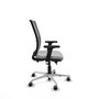 PIQUERAS Y CRESPO Silla de oficina Haches con mecanismo Sincro/Traslack, Gris