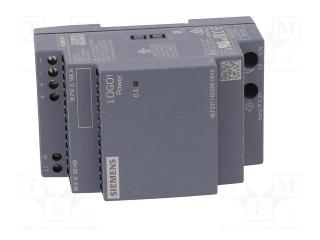 SIEMENS LOGO!Power 30W 5VDC Alimentador de impulso