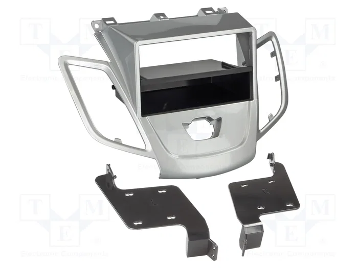 ACV Bastidor de montaje de radio 2 DIN para Ford Fiesta, Plata ACV Bastidor de montaje de radio 2 DIN para Ford Fiesta, Plata