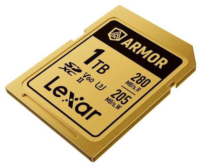 Lexar Professional Armor Gold SDXC UHS-II V60 1 TB Lexar Professional Armor Gold SDXC UHS-II V60 1 TB