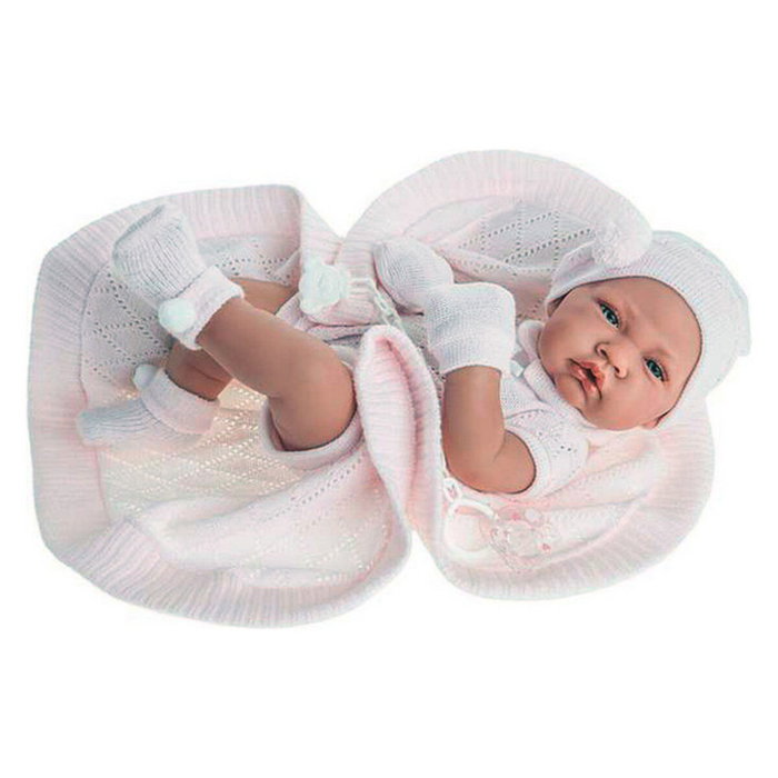 MUÑECAS ANTONIO JUAN Muñeca Recién Nacida Toquilla 42 cm