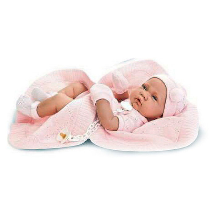 MUÑECAS ANTONIO JUAN Muñeca Recién Nacida Toquilla 42 cm