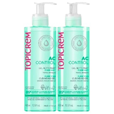 Topicrem Pack Dúo AC Control Gel Purificante 2 x 400 mL