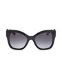 Guess GU00197 01B Gafas de Sol Mujer - Diseño Mariposa, Lentes 55mm, Puente 20mm, Brazos 140mm
