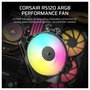 Corsair RS120 ARGB Ventilador de caja 120mm Negro
