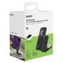 Belkin UltraCharge 25W Qi2 Cargador inalámbrico 2 en 1 WIZ038kqBK Negro