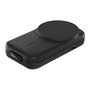 Belkin WIZ038kqBK Cargador Inalámbrico UltraCharge 25W Qi2 Magnético 2 en 1 de Sobremesa con Cable USB C 1.5 m Negro