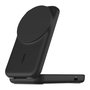 Belkin WIZ038kqBK Cargador Inalámbrico UltraCharge 25W Qi2 Magnético 2 en 1 de Sobremesa con Cable USB C 1.5 m Negro