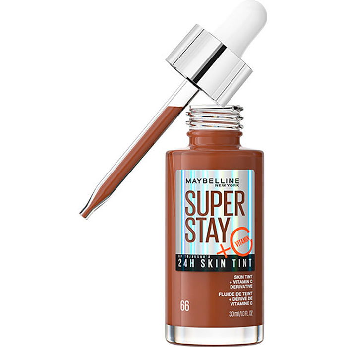 Maybelline SUPERSTAY 24H Skin Tint Base de Maquillaje #66 30 ml SPF 30 Vegano Maybelline SUPERSTAY 24H Skin Tint Base de Maquillaje #66 30 ml SPF 30 Vegano