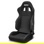 Sparco Asiento R100 S009014NRNR, Negro, MY2022, Reclinable Deportivo para Calle, Track Day y Sim Racing con Montaje Inferior y Arnés de 4 Puntos