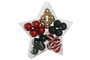 DKD Home Decor Set de 20 Bolas Decorativas Verdes