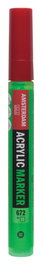 Amsterdam Marker Acrílica 4 mm Verde Reflex 672