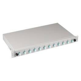 EFB Elektronik BA71901L24OM3 Caja de empalme de fibra óptica gris