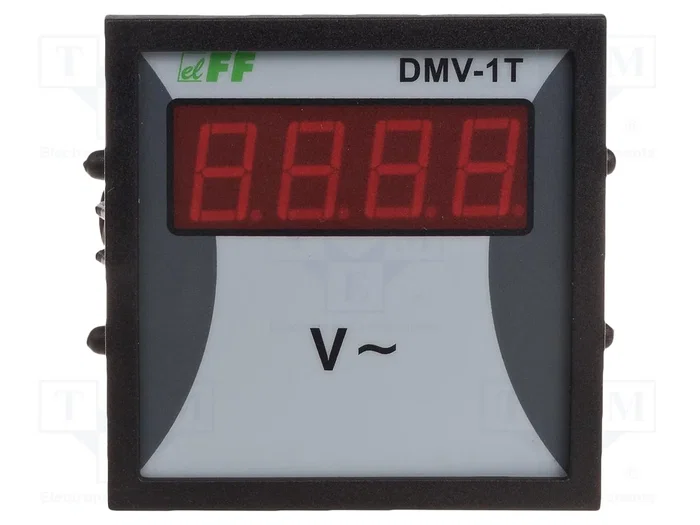 F&F Voltímetro Digital de Montaje para Panel 12÷600V F&F Voltímetro Digital de Montaje para Panel 12÷600V