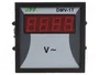 F&F Voltímetro Digital de Montaje para Panel 12÷600V